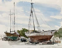 Refit of the Wendameen by Adrian Holmes